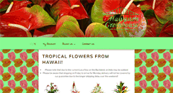 Desktop Screenshot of hawaiiangreenhouse.com